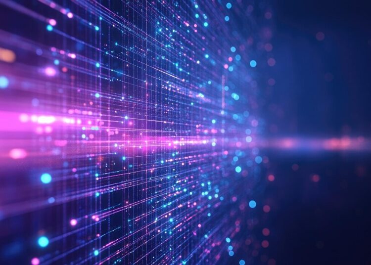 ai generated, futuristic, technology, data, network, background, lines, server, speed, data center, abstract, internet