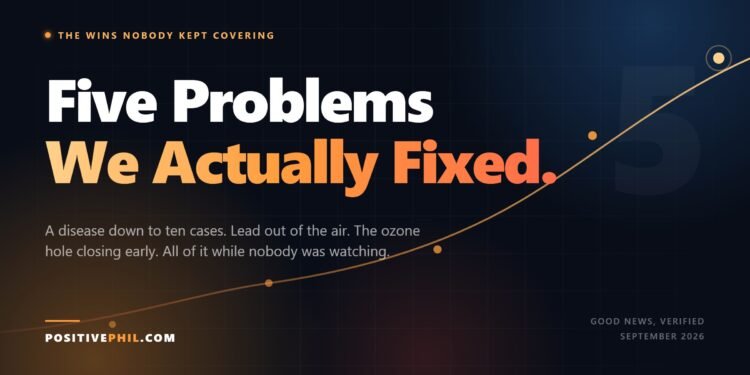 Five Problems the World Actually Solved - Positive Phil