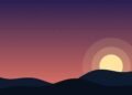 Sunrise over quiet hills, Positive Phil