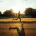 Runner Sunrise Silhouette photo