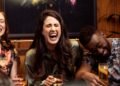 Friends Laughing Celebration photo