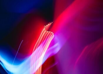 Abstract Light Trails photo