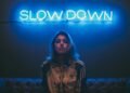 Neon Lights Portrait photo