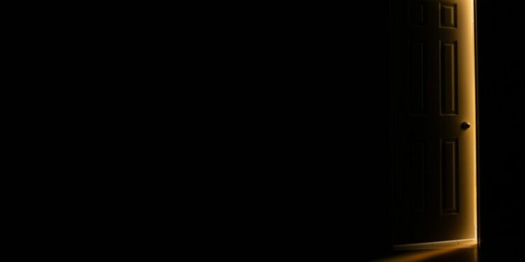 Door Open Bright Light photo