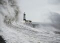 Storm Lighthouse Waves photo
