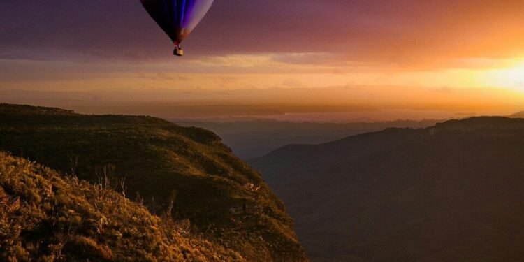 Hot Air Balloons Sunrise photo