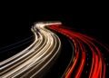 Abstract Light Trails photo