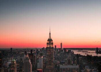 City Skyline Dawn photo