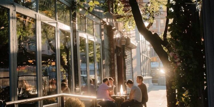 New York City Street Golden Hour photo