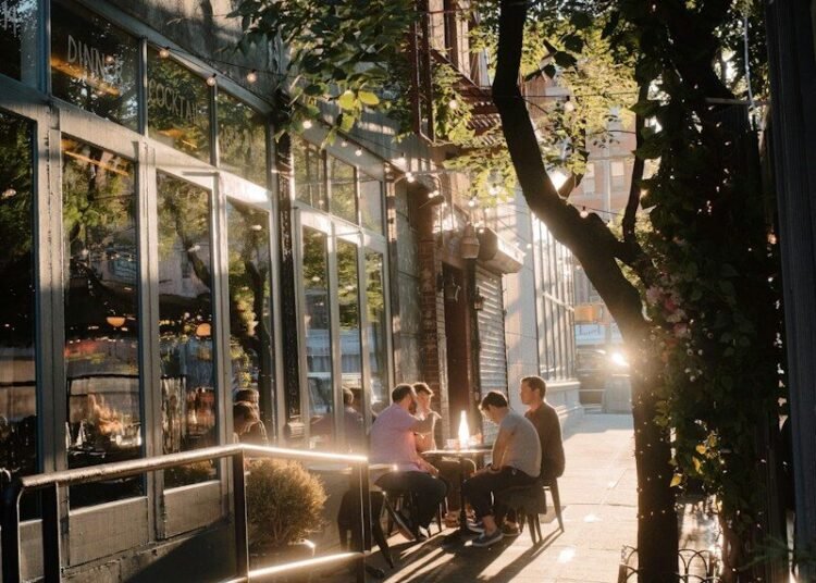 New York City Street Golden Hour photo