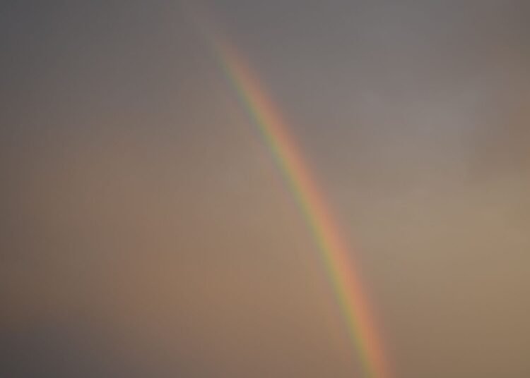 Positive Phil: pp rainbow sky