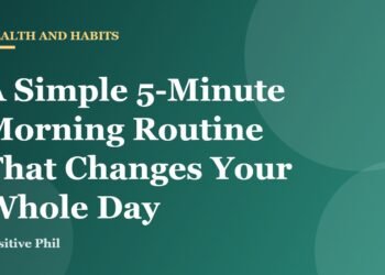 A simple 5-minute morning routine to start your day with purpose, gratitude and energy